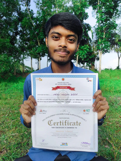 Shantonu Acharjee Achievement