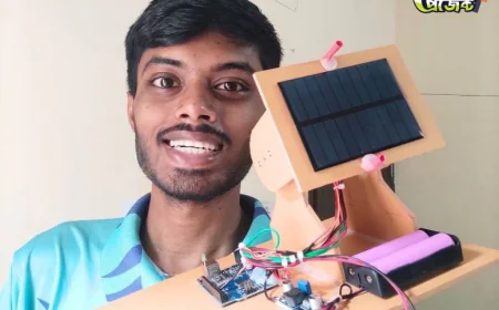 Advanced Solar Tracker Project for Students and DIY Energy