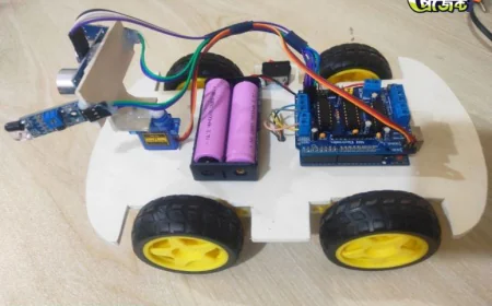 Students Build Innovative Object Following Robot Project
