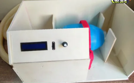 Smart Ambu Bag Ventilator Arduino Science Project