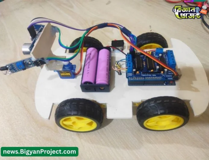 Students Build Innovative Object Following Robot Project