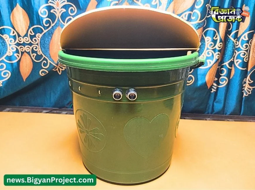Arduino Smart Dustbin Project - Contactless Science Kit