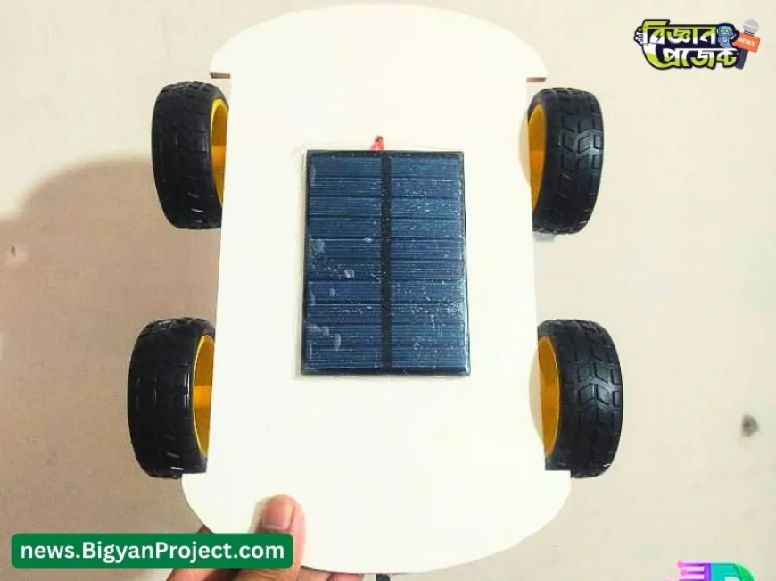 Solar Powered Car Project for Students Ready to Use