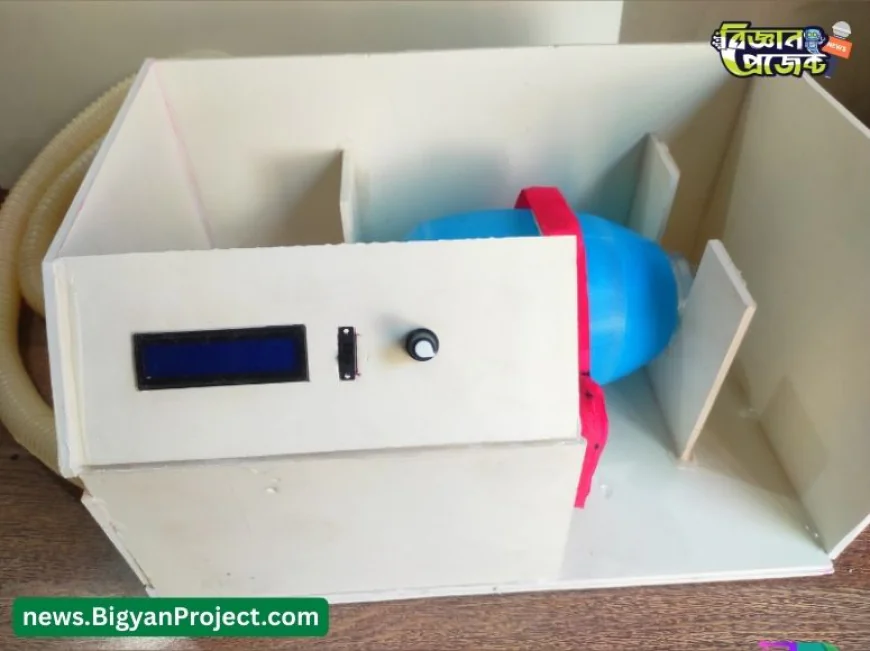 Smart Ambu Bag Ventilator Arduino Science Project