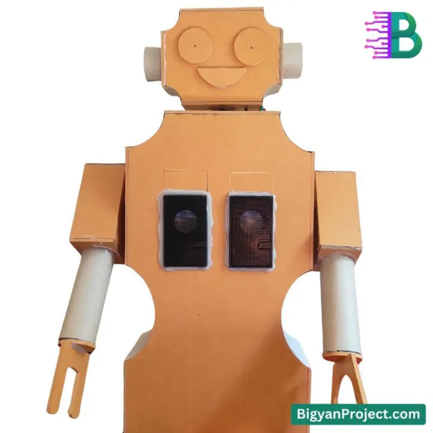 মানুষের মতো কথা বলে রোবট, শিক্ষার্থীদের ব্যতিক্রমী প্রকল্প