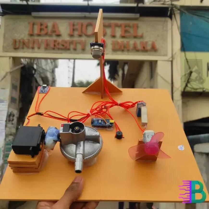 গ্যাস লিক শনাক্তে স্মার্ট প্রজেক্ট: ঘরবাড়ি নিরাপদ রাখার নতুন উদ্ভাবন